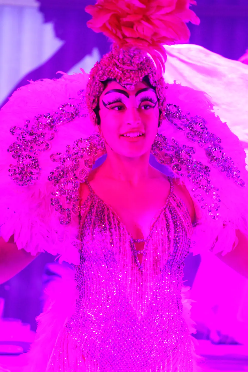 Willenhall Musical Theatre Company's 2022 production of Priscilla Queen of the Desert at Dormston Mill Theatre, Sedgley. Photograph 129 of 246.