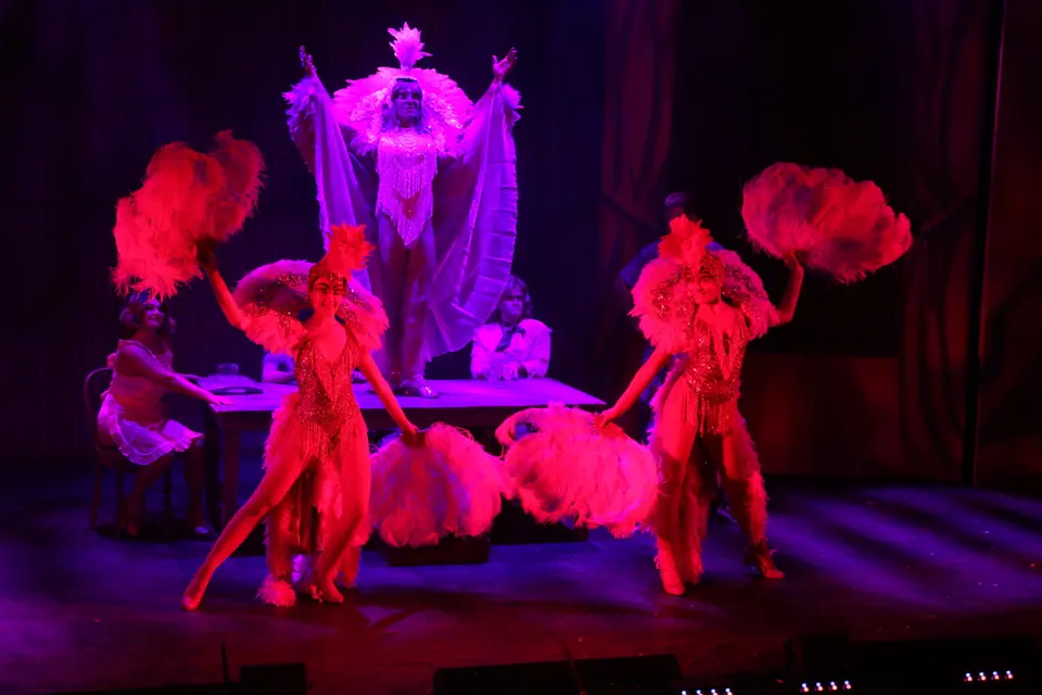 Willenhall Musical Theatre Company's 2022 production of Priscilla Queen of the Desert at Dormston Mill Theatre, Sedgley. Photograph 136 of 246.