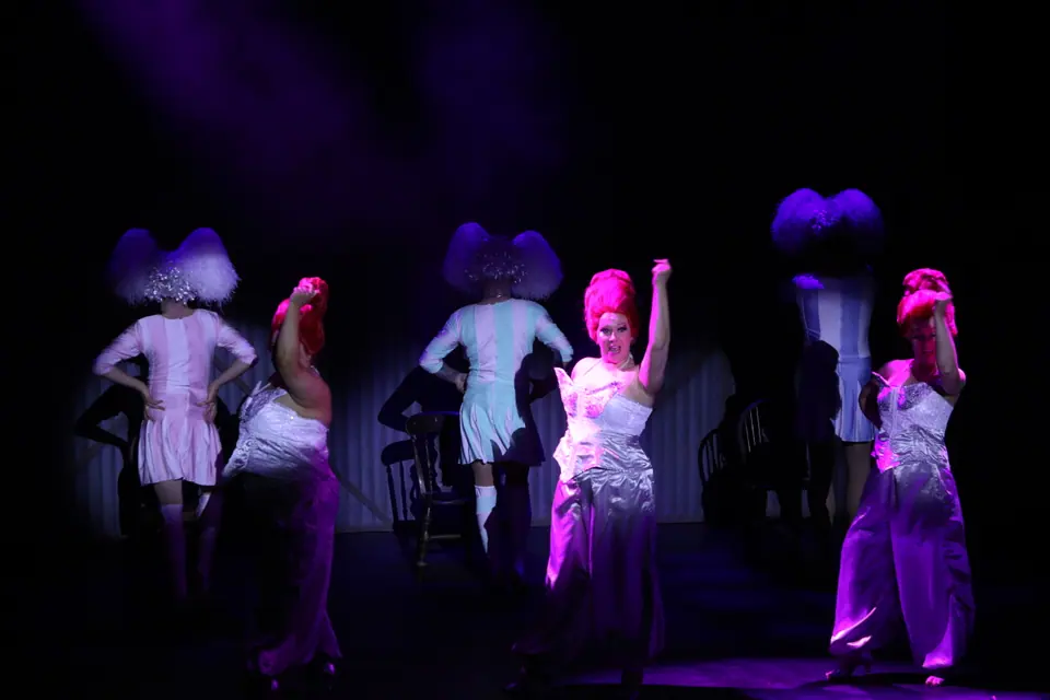 Willenhall Musical Theatre Company's 2022 production of Priscilla Queen of the Desert at Dormston Mill Theatre, Sedgley. Photograph 141 of 246.