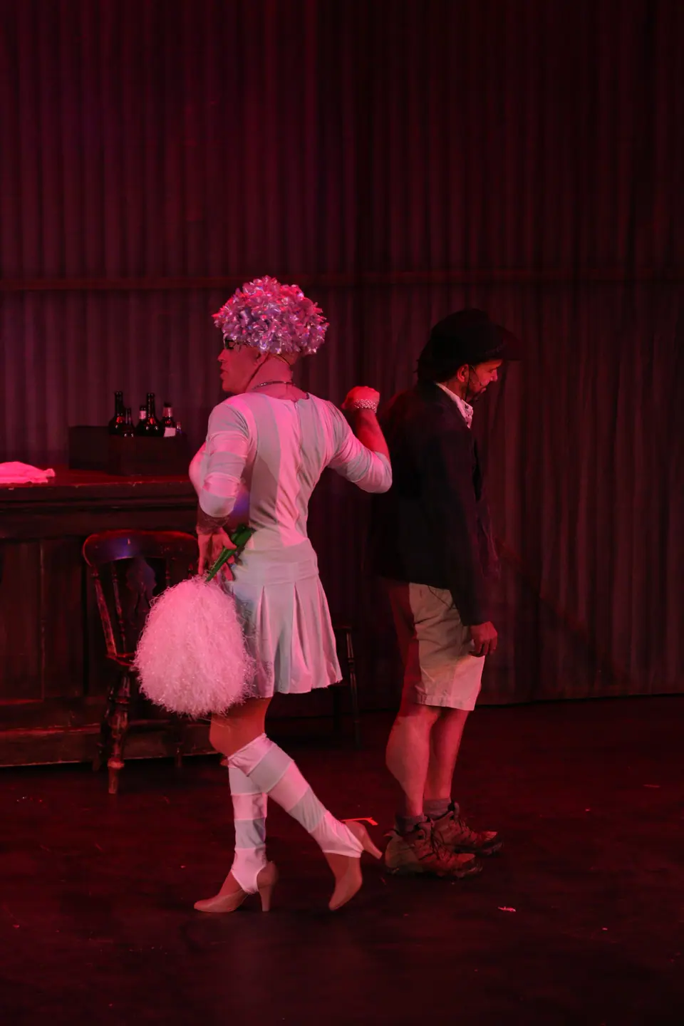 Willenhall Musical Theatre Company's 2022 production of Priscilla Queen of the Desert at Dormston Mill Theatre, Sedgley. Photograph 154 of 246.