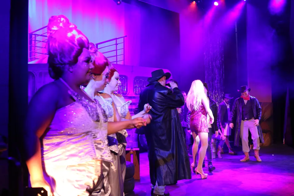 Willenhall Musical Theatre Company's 2022 production of Priscilla Queen of the Desert at Dormston Mill Theatre, Sedgley. Photograph 170 of 246.