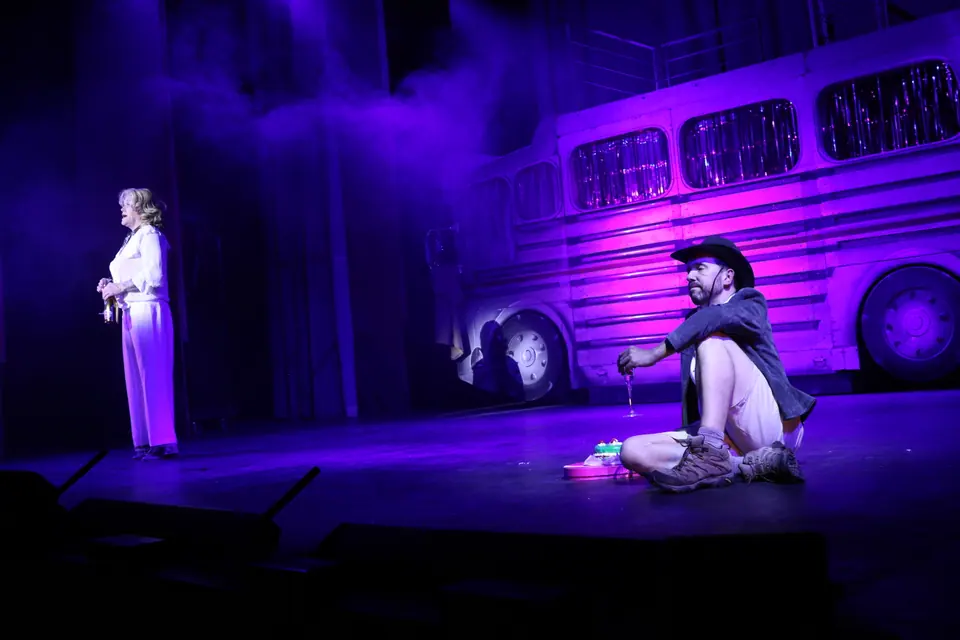 Willenhall Musical Theatre Company's 2022 production of Priscilla Queen of the Desert at Dormston Mill Theatre, Sedgley. Photograph 180 of 246.