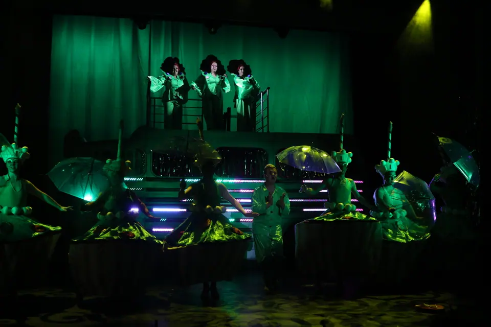 Willenhall Musical Theatre Company's 2022 production of Priscilla Queen of the Desert at Dormston Mill Theatre, Sedgley. Photograph 187 of 246.