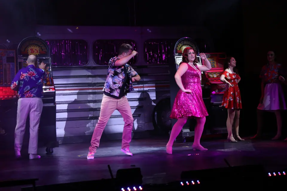 Willenhall Musical Theatre Company's 2022 production of Priscilla Queen of the Desert at Dormston Mill Theatre, Sedgley. Photograph 191 of 246.