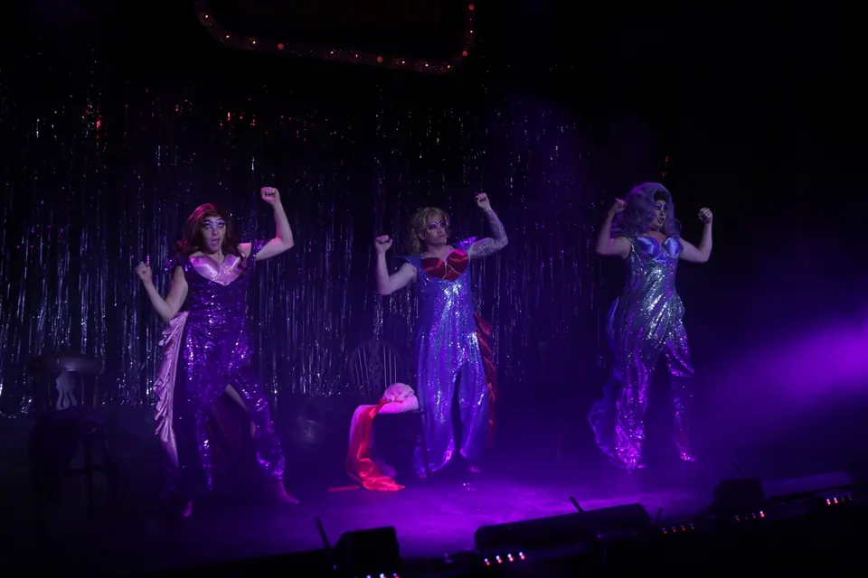 Willenhall Musical Theatre Company's 2022 production of Priscilla Queen of the Desert at Dormston Mill Theatre, Sedgley. Photograph 206 of 246.