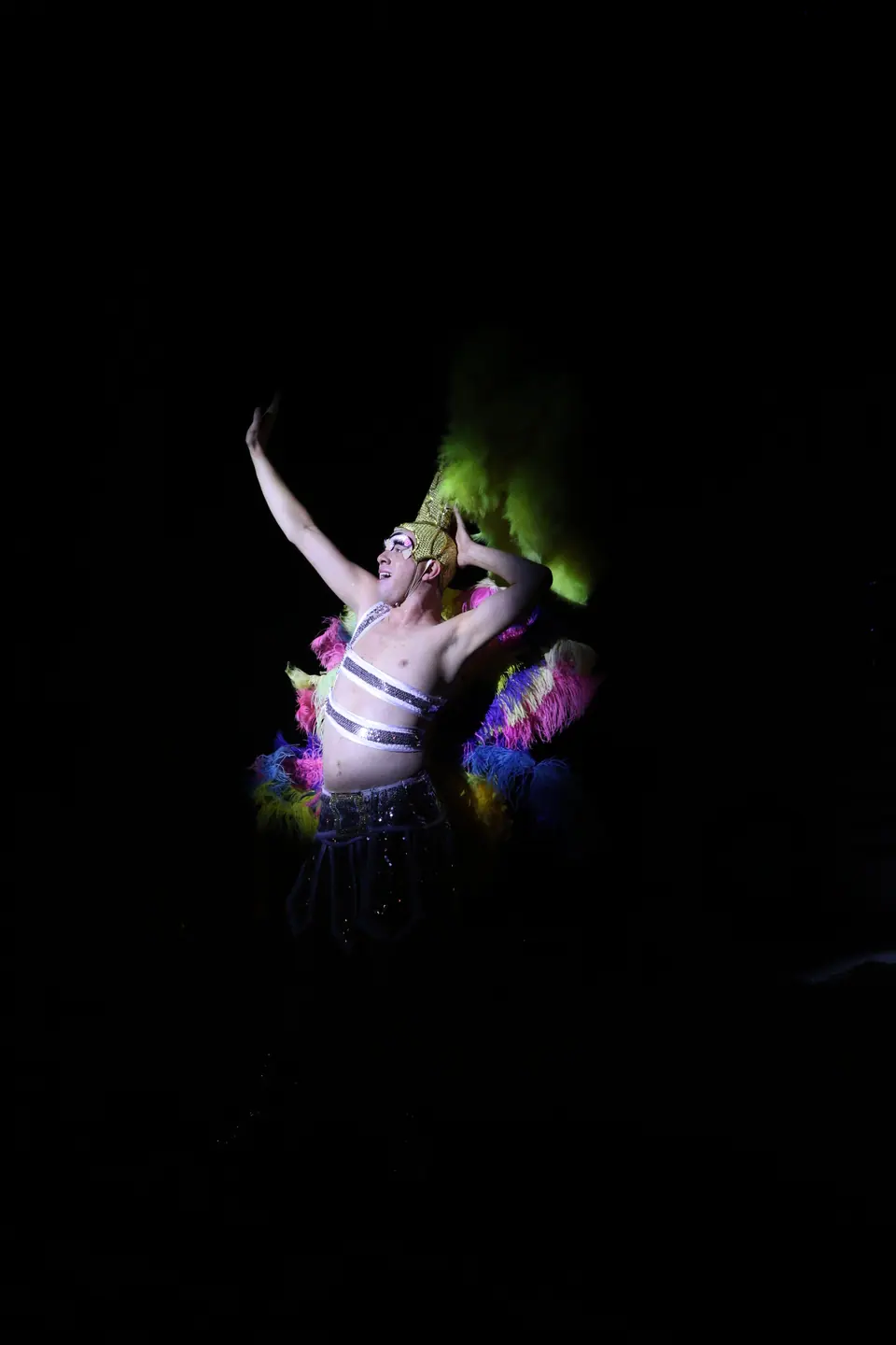 Willenhall Musical Theatre Company's 2022 production of Priscilla Queen of the Desert at Dormston Mill Theatre, Sedgley. Photograph 222 of 246.