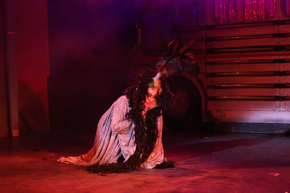 Willenhall Musical Theatre Company's 2022 production of Priscilla Queen of the Desert at Dormston Mill Theatre, Sedgley. Photograph 223 of 246.