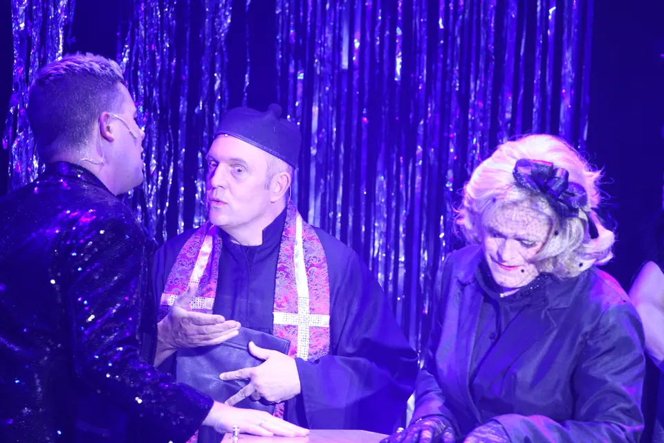 Willenhall Musical Theatre Company's 2022 production of Priscilla Queen of the Desert at Dormston Mill Theatre, Sedgley. Photograph 23 of 246.