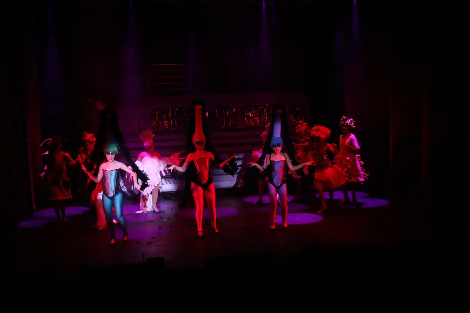 Willenhall Musical Theatre Company's 2022 production of Priscilla Queen of the Desert at Dormston Mill Theatre, Sedgley. Photograph 233 of 246.