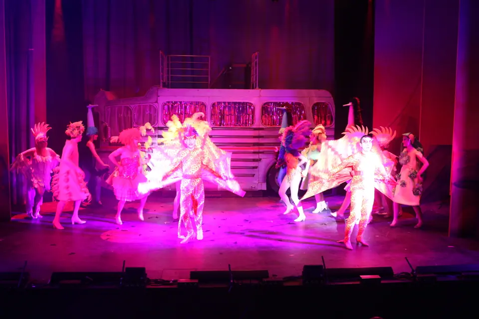 Willenhall Musical Theatre Company's 2022 production of Priscilla Queen of the Desert at Dormston Mill Theatre, Sedgley. Photograph 237 of 246.