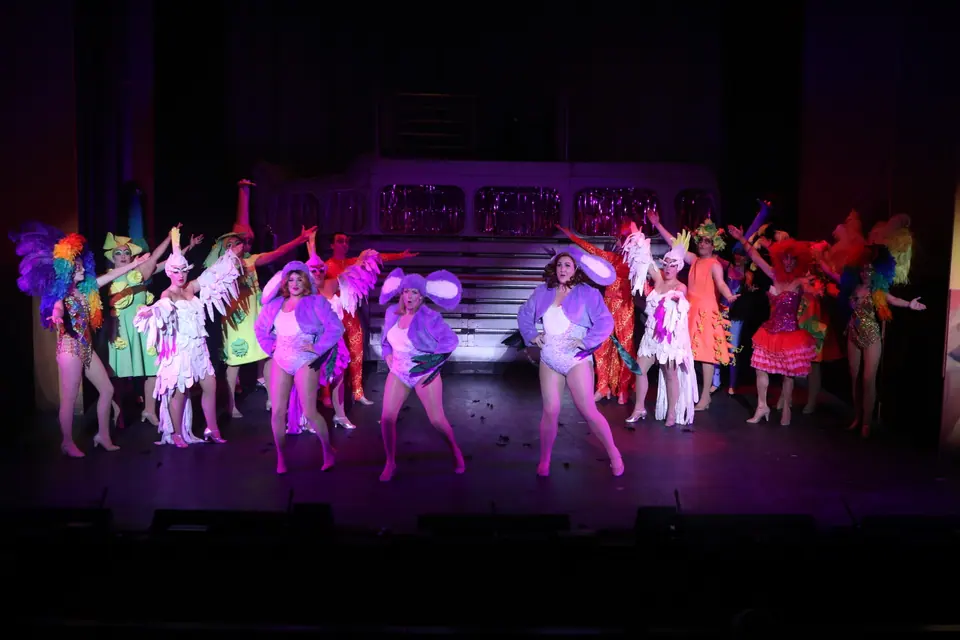 Willenhall Musical Theatre Company's 2022 production of Priscilla Queen of the Desert at Dormston Mill Theatre, Sedgley. Photograph 238 of 246.