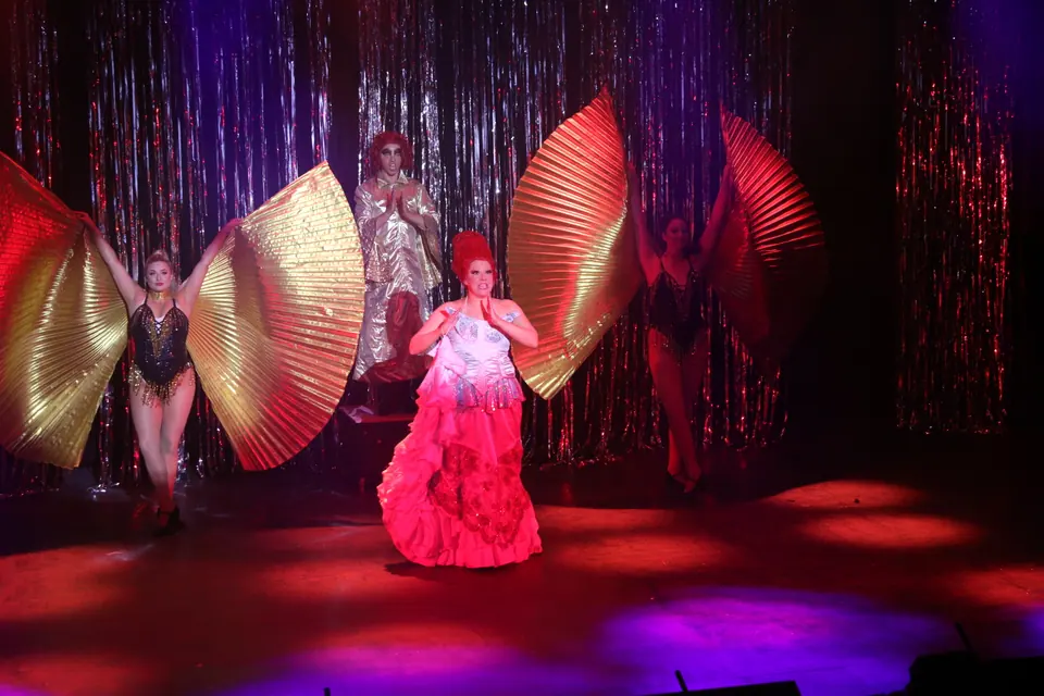 Willenhall Musical Theatre Company's 2022 production of Priscilla Queen of the Desert at Dormston Mill Theatre, Sedgley. Photograph 37 of 246.