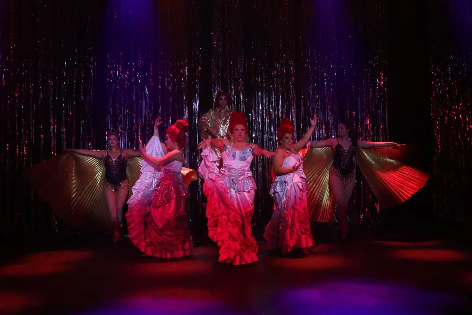 Willenhall Musical Theatre Company's 2022 production of Priscilla Queen of the Desert at Dormston Mill Theatre, Sedgley. Photograph 38 of 246.