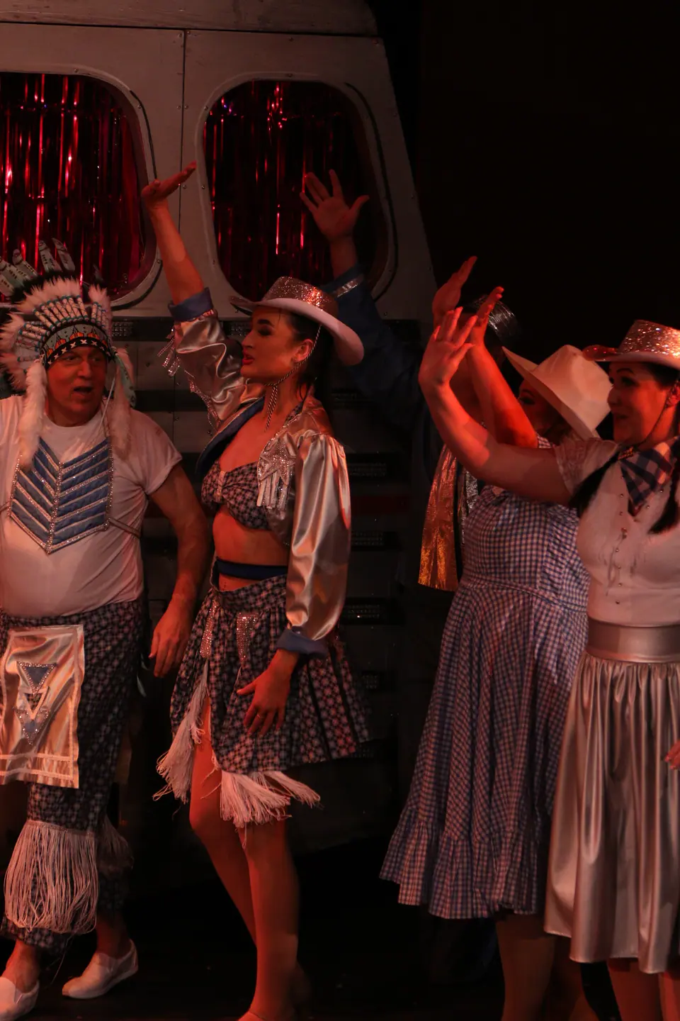 Willenhall Musical Theatre Company's 2022 production of Priscilla Queen of the Desert at Dormston Mill Theatre, Sedgley. Photograph 61 of 246.