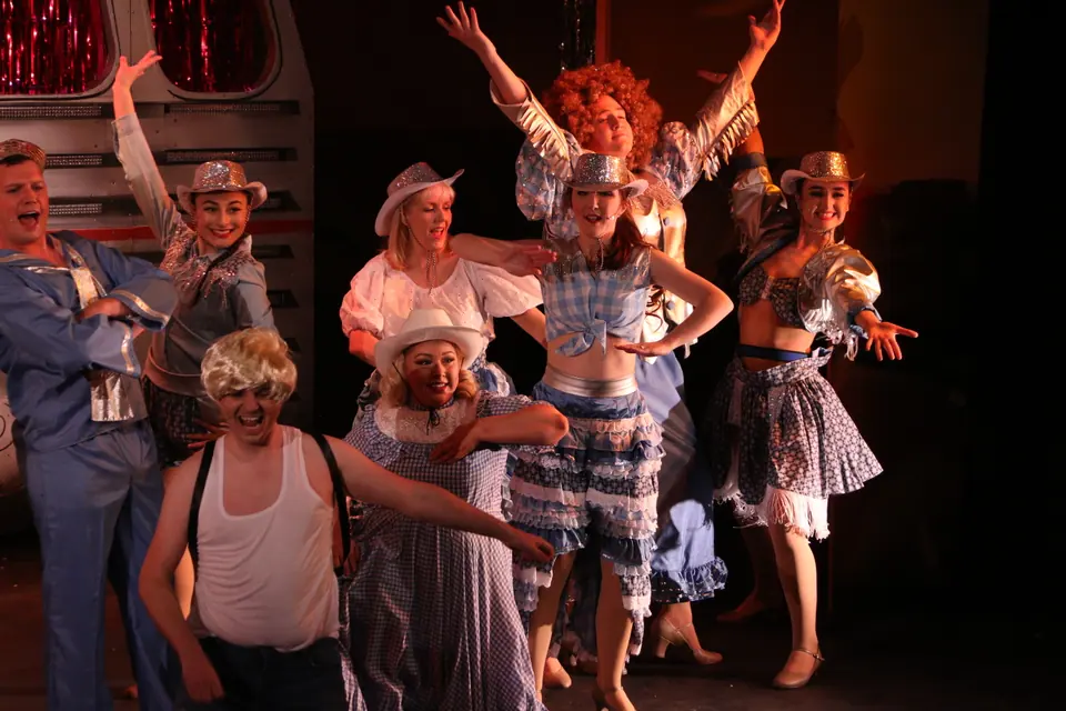 Willenhall Musical Theatre Company's 2022 production of Priscilla Queen of the Desert at Dormston Mill Theatre, Sedgley. Photograph 64 of 246.