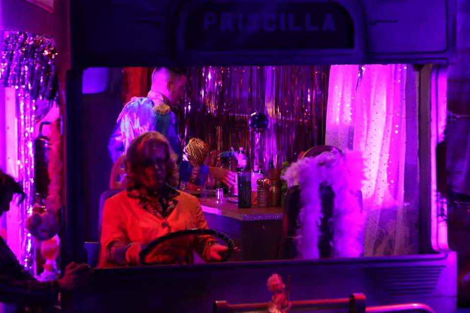 Willenhall Musical Theatre Company's 2022 production of Priscilla Queen of the Desert at Dormston Mill Theatre, Sedgley. Photograph 66 of 246.