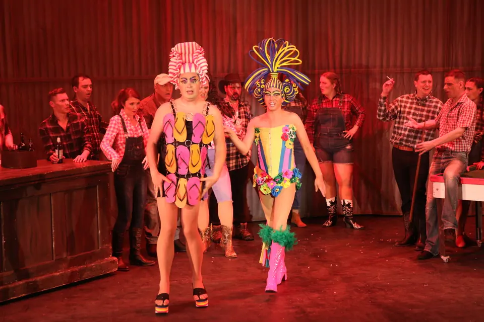 Willenhall Musical Theatre Company's 2022 production of Priscilla Queen of the Desert at Dormston Mill Theatre, Sedgley. Photograph 77 of 246.