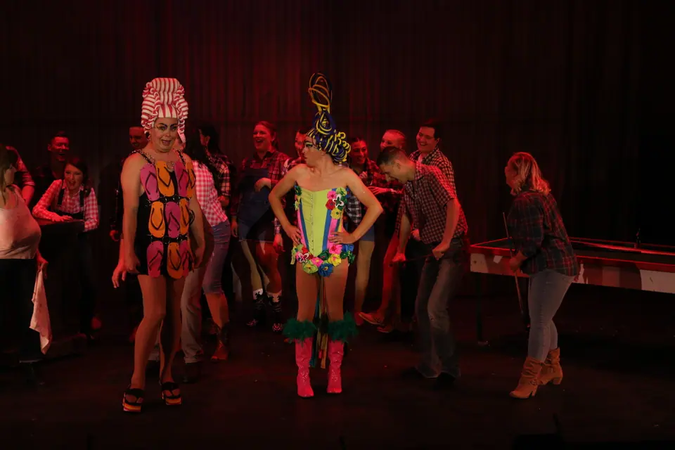 Willenhall Musical Theatre Company's 2022 production of Priscilla Queen of the Desert at Dormston Mill Theatre, Sedgley. Photograph 80 of 246.