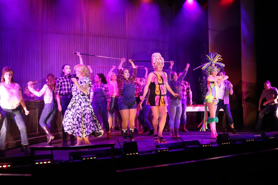 Willenhall Musical Theatre Company's 2022 production of Priscilla Queen of the Desert at Dormston Mill Theatre, Sedgley. Photograph 87 of 246.