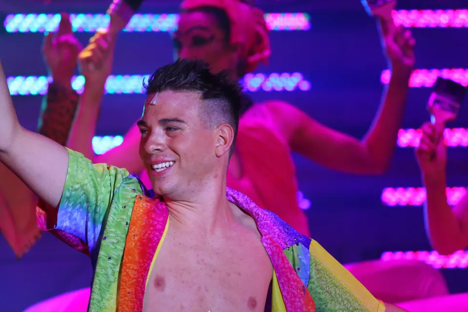 Willenhall Musical Theatre Company's 2022 production of Priscilla Queen of the Desert at Dormston Mill Theatre, Sedgley. Photograph 99 of 246.
