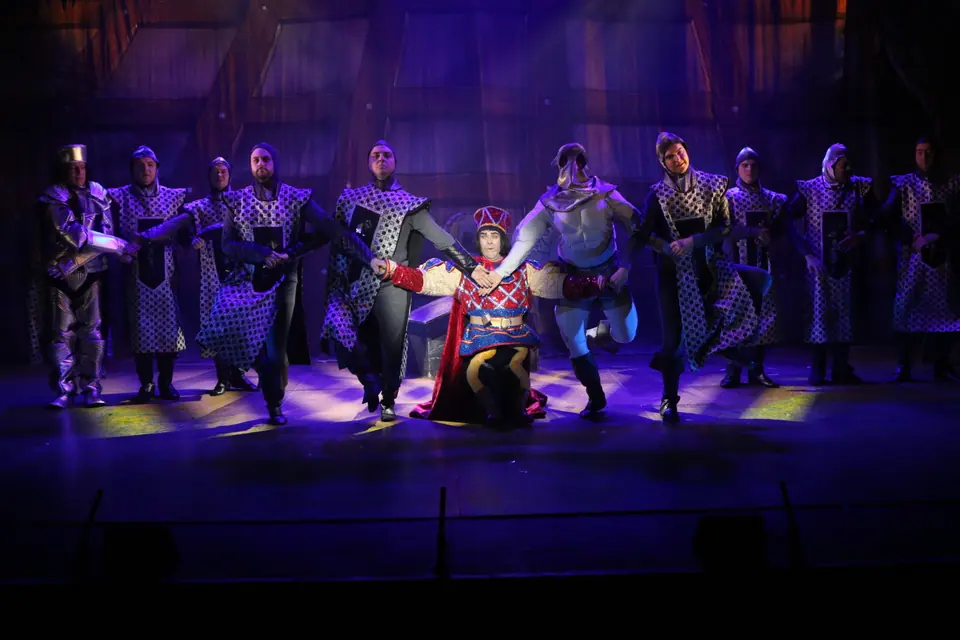 Willenhall Musical Theatre Company's 2023 production of Shrek the Musical at Dormston Mill Theatre, Sedgley. Photograph 106 of 165.