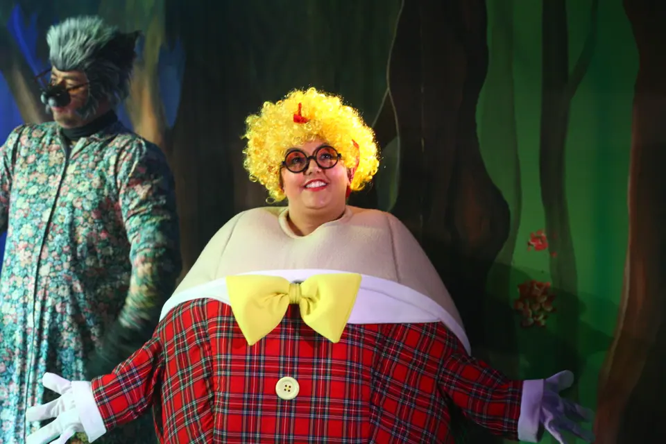 Willenhall Musical Theatre Company's 2023 production of Shrek the Musical at Dormston Mill Theatre, Sedgley. Photograph 122 of 165.