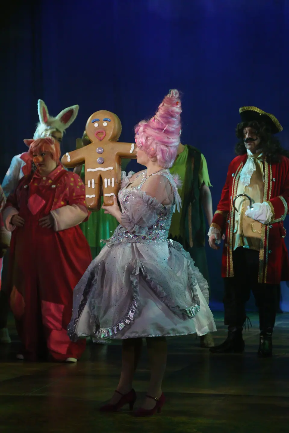 Willenhall Musical Theatre Company's 2023 production of Shrek the Musical at Dormston Mill Theatre, Sedgley. Photograph 124 of 165.