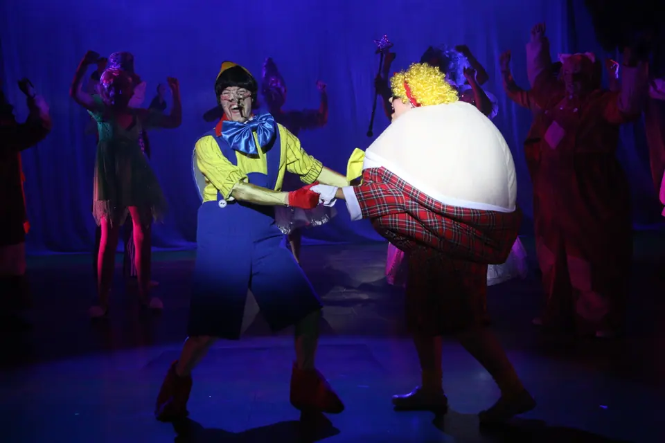 Willenhall Musical Theatre Company's 2023 production of Shrek the Musical at Dormston Mill Theatre, Sedgley. Photograph 132 of 165.