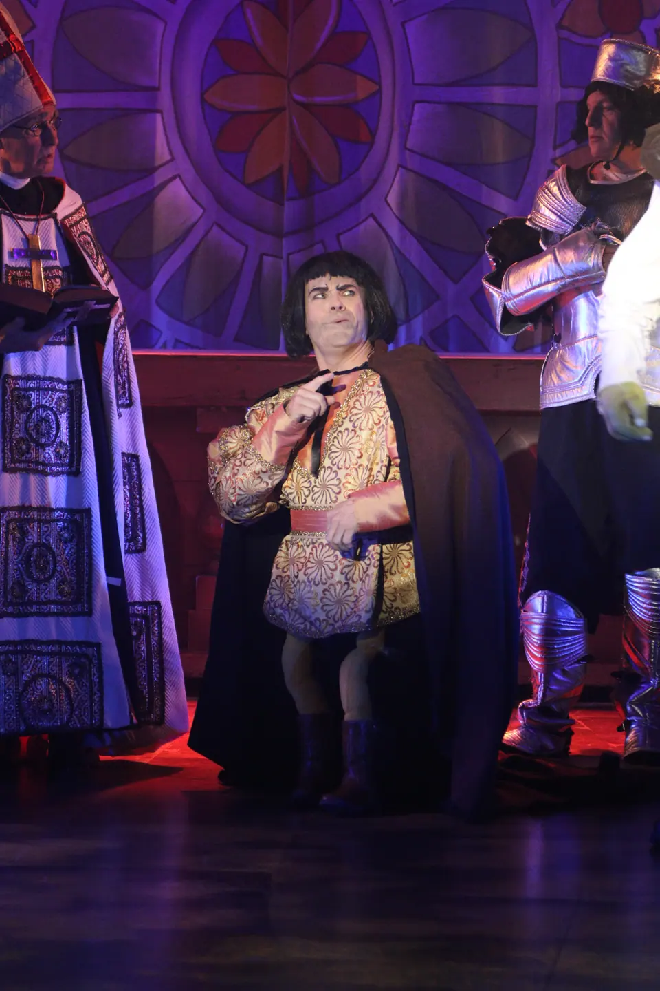 Willenhall Musical Theatre Company's 2023 production of Shrek the Musical at Dormston Mill Theatre, Sedgley. Photograph 139 of 165.