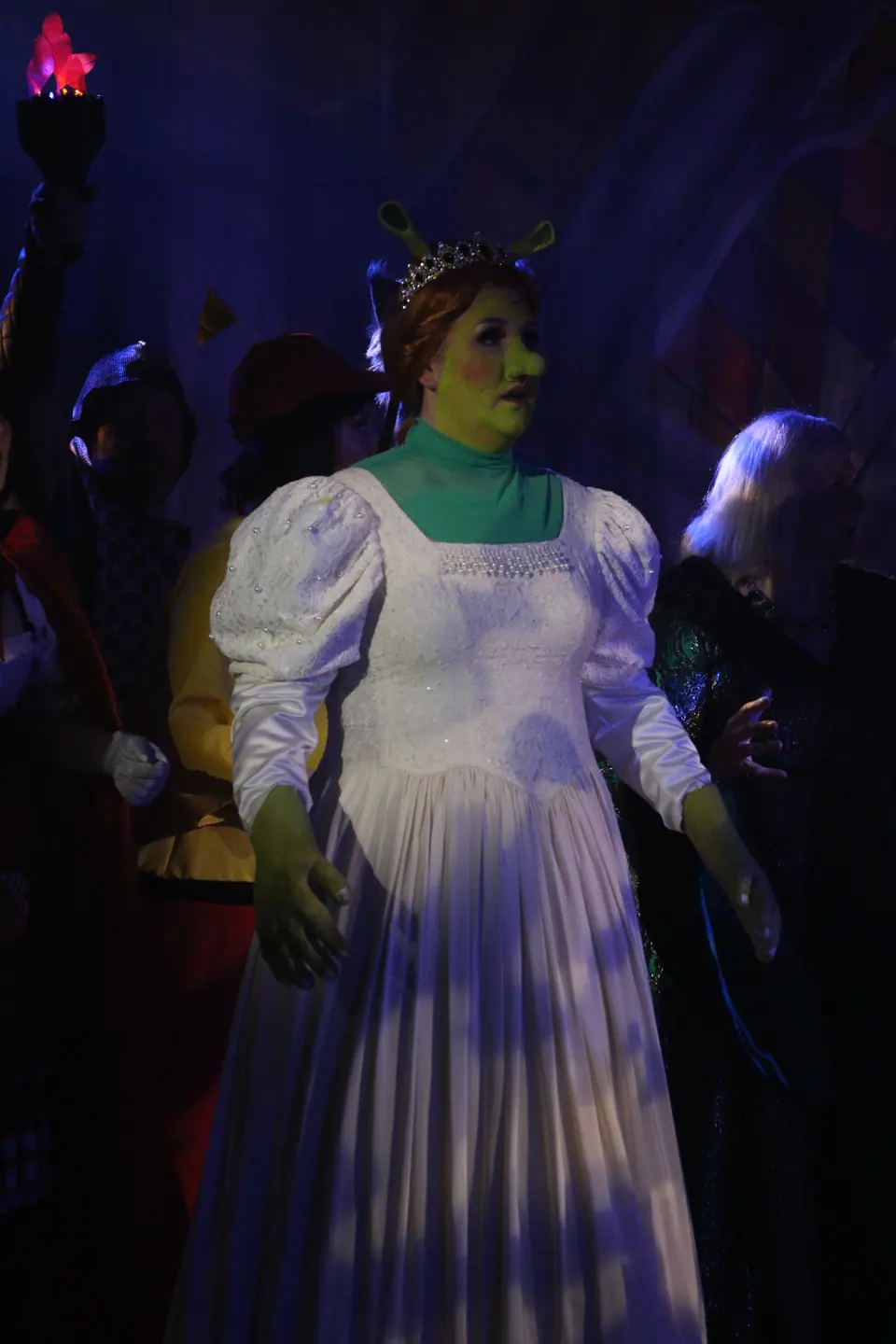 Willenhall Musical Theatre Company's 2023 production of Shrek the Musical at Dormston Mill Theatre, Sedgley. Photograph 150 of 165.