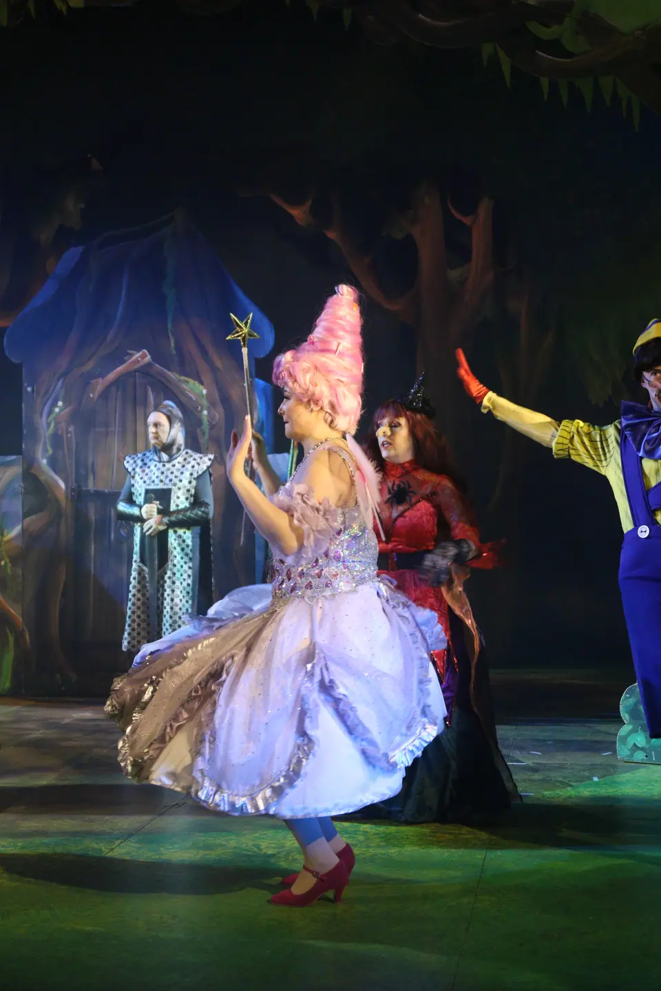 Willenhall Musical Theatre Company's 2023 production of Shrek the Musical at Dormston Mill Theatre, Sedgley. Photograph 23 of 165.