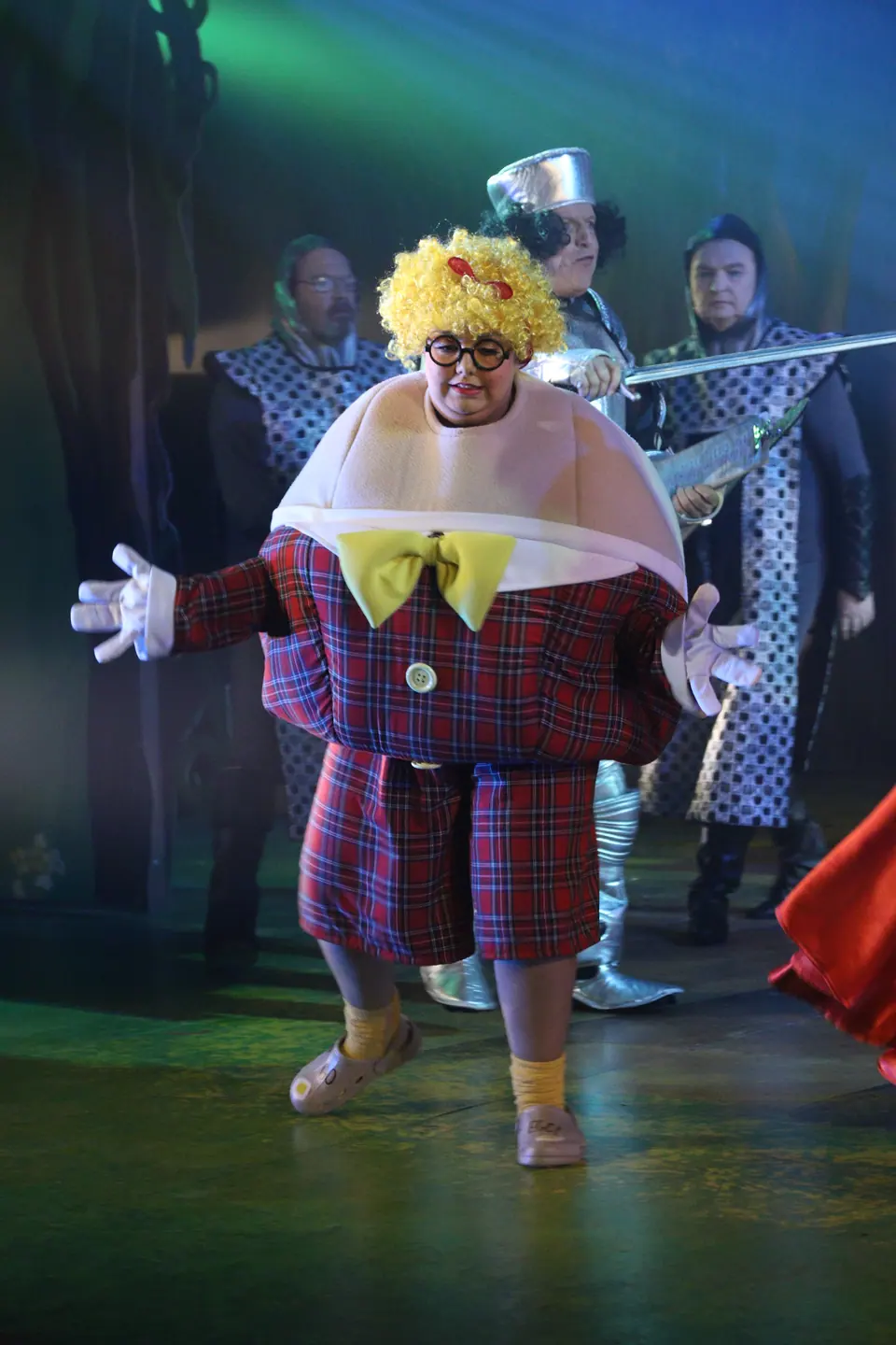 Willenhall Musical Theatre Company's 2023 production of Shrek the Musical at Dormston Mill Theatre, Sedgley. Photograph 24 of 165.