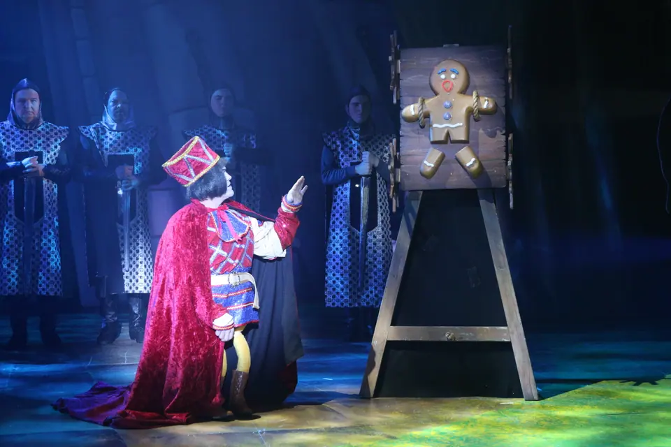 Willenhall Musical Theatre Company's 2023 production of Shrek the Musical at Dormston Mill Theatre, Sedgley. Photograph 39 of 165.