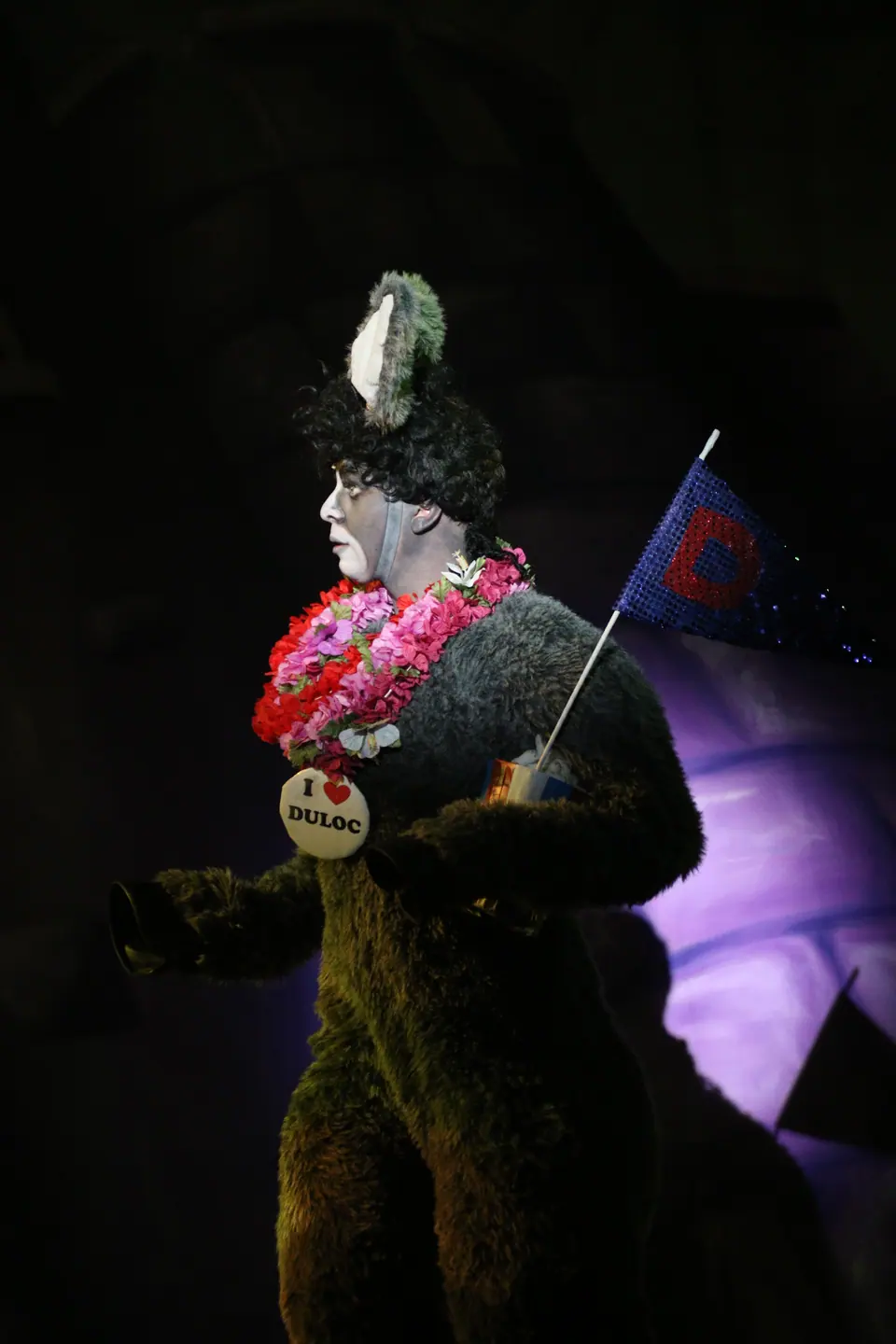 Willenhall Musical Theatre Company's 2023 production of Shrek the Musical at Dormston Mill Theatre, Sedgley. Photograph 52 of 165.