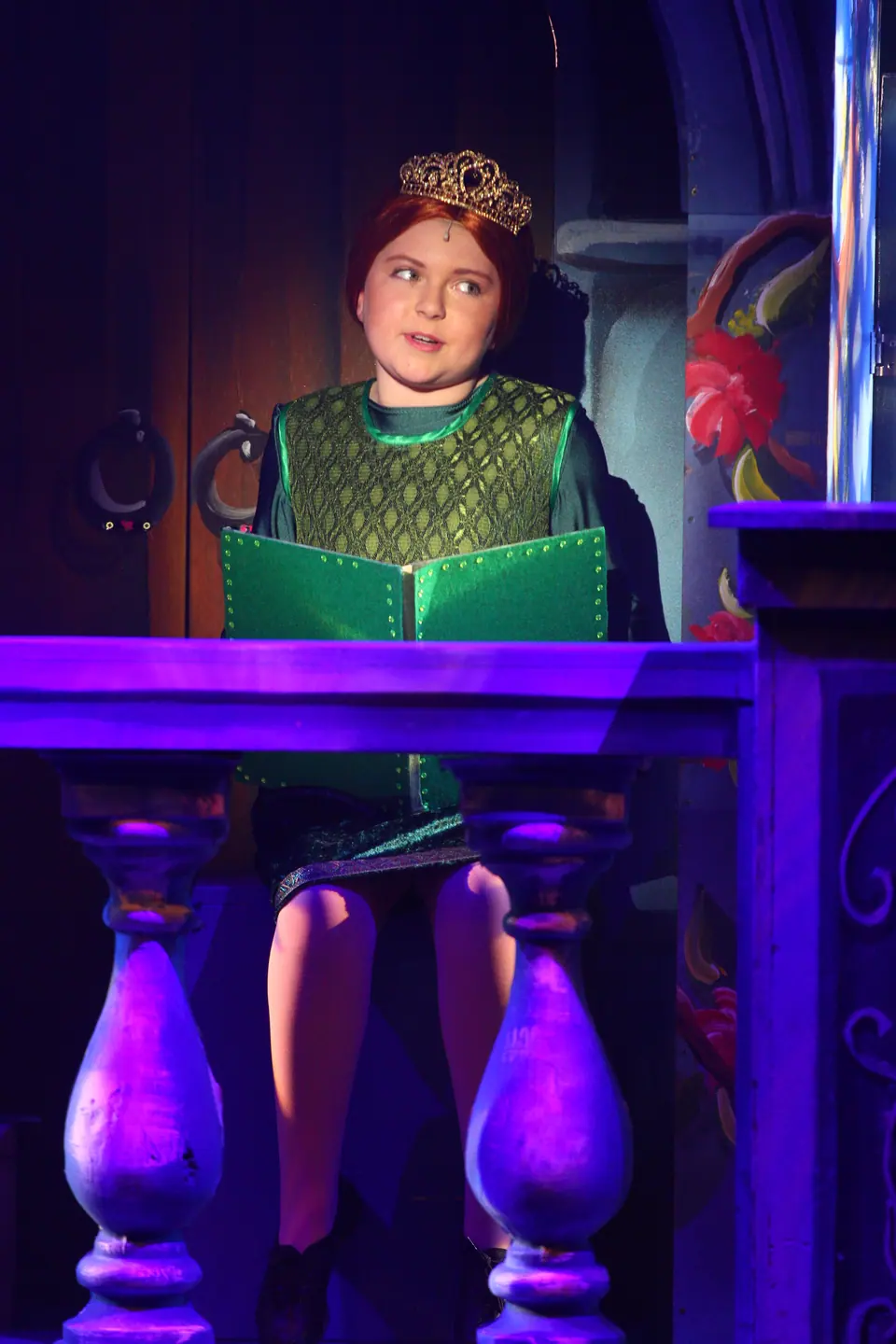 Willenhall Musical Theatre Company's 2023 production of Shrek the Musical at Dormston Mill Theatre, Sedgley. Photograph 53 of 165.