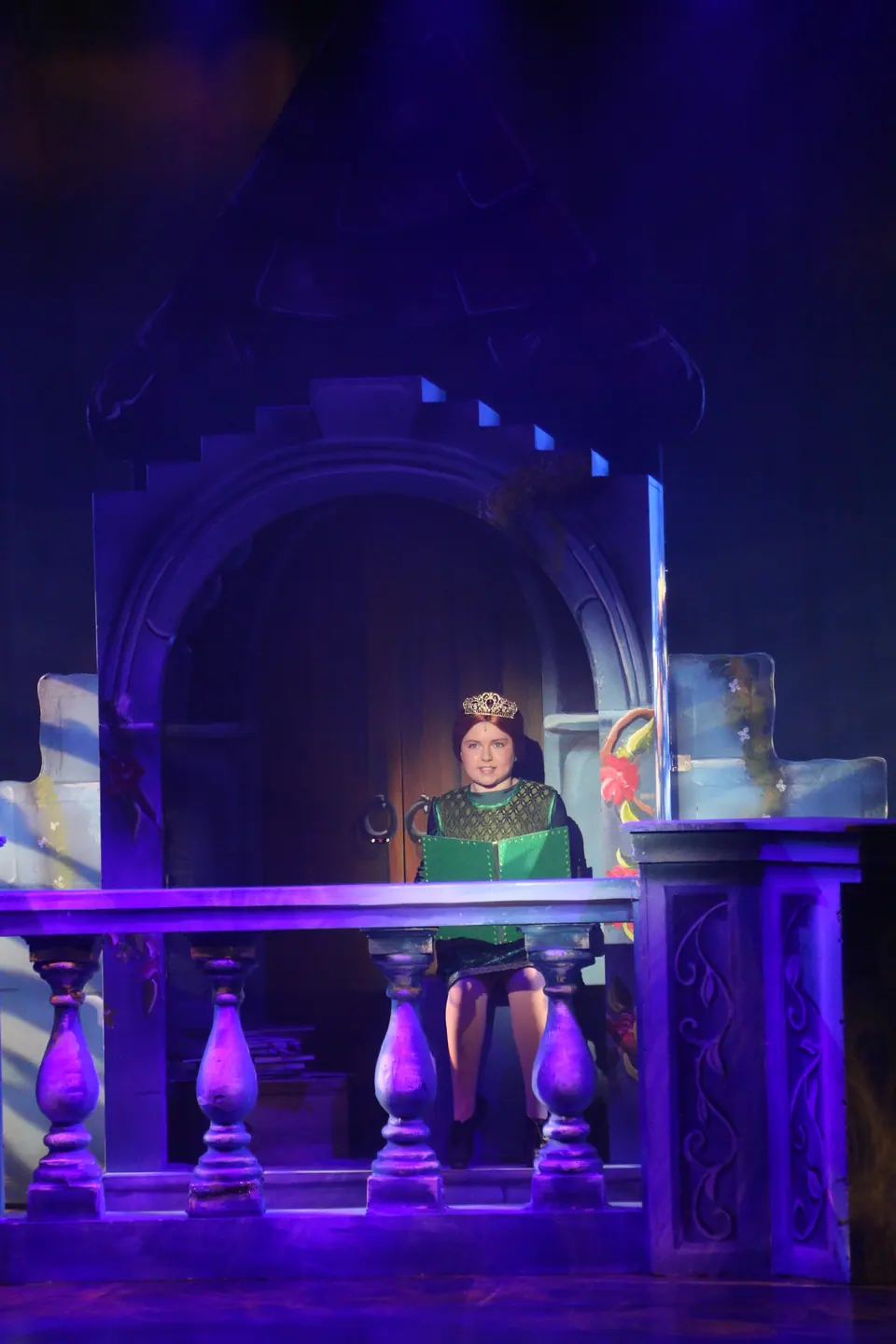 Willenhall Musical Theatre Company's 2023 production of Shrek the Musical at Dormston Mill Theatre, Sedgley. Photograph 54 of 165.