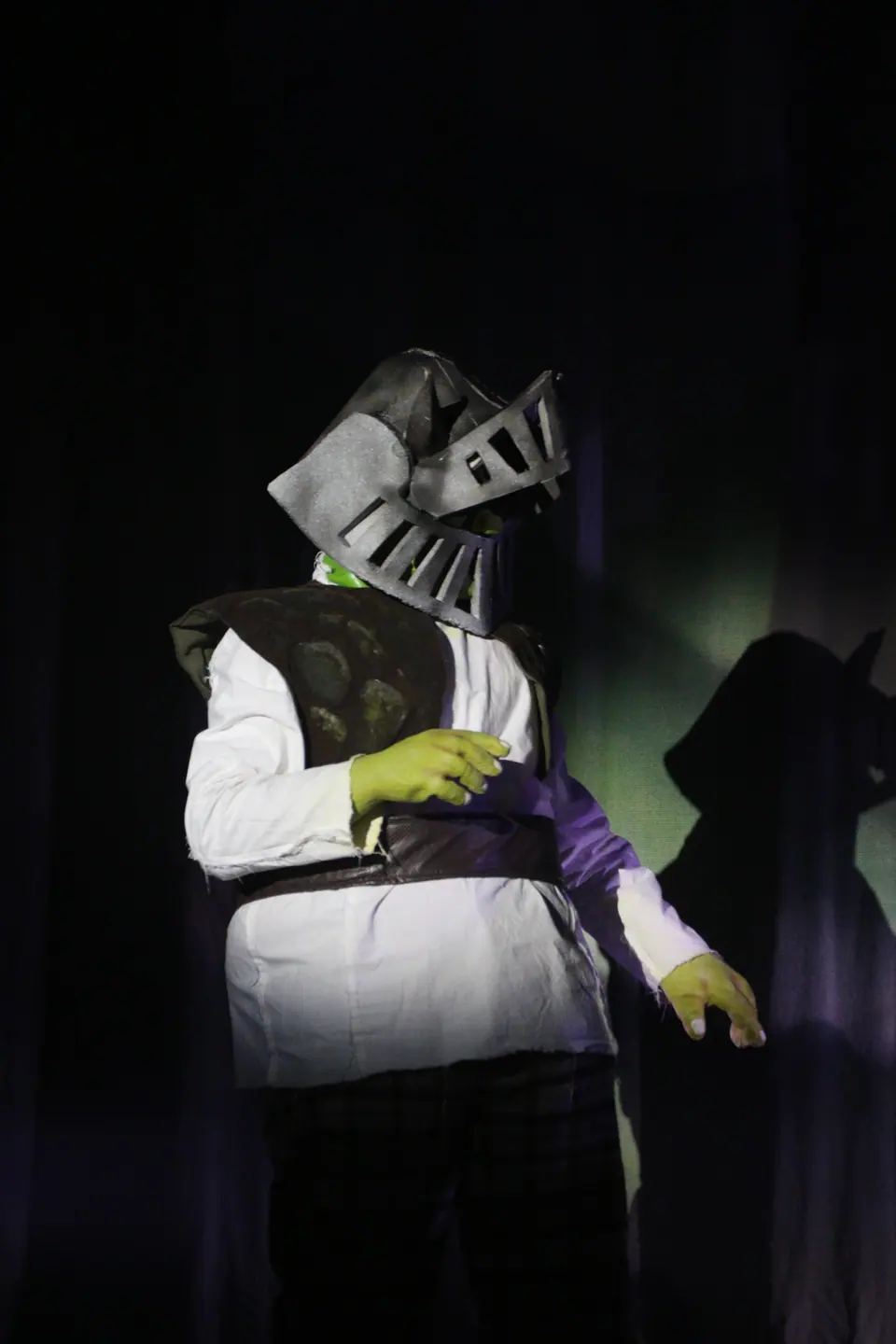 Willenhall Musical Theatre Company's 2023 production of Shrek the Musical at Dormston Mill Theatre, Sedgley. Photograph 62 of 165.