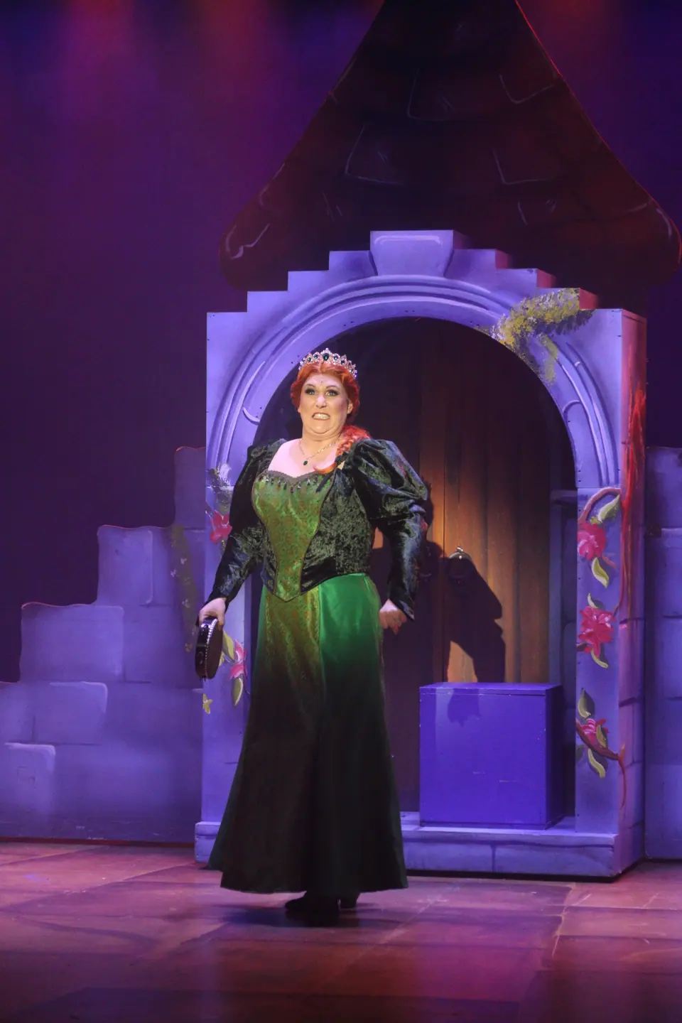 Willenhall Musical Theatre Company's 2023 production of Shrek the Musical at Dormston Mill Theatre, Sedgley. Photograph 74 of 165.