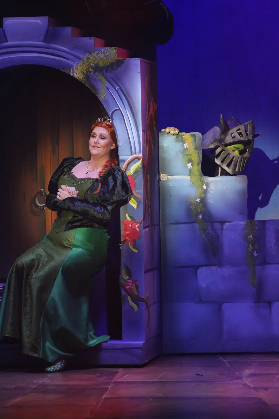 Willenhall Musical Theatre Company's 2023 production of Shrek the Musical at Dormston Mill Theatre, Sedgley. Photograph 75 of 165.