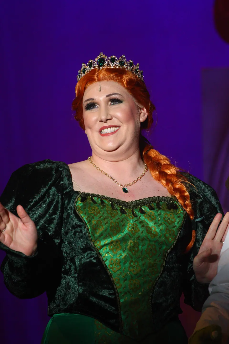 Willenhall Musical Theatre Company's 2023 production of Shrek the Musical at Dormston Mill Theatre, Sedgley. Photograph 79 of 165.