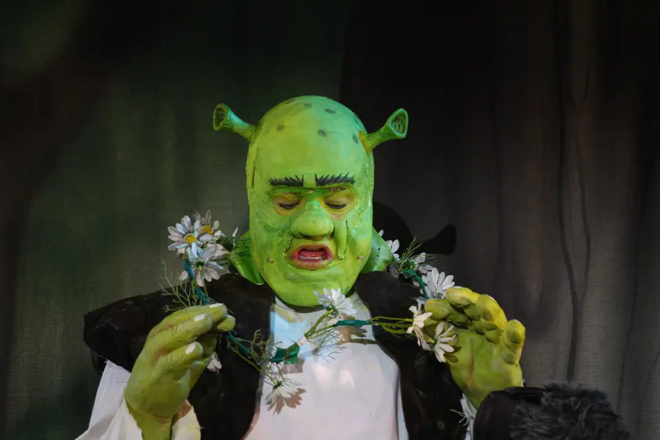 Willenhall Musical Theatre Company's 2023 production of Shrek the Musical at Dormston Mill Theatre, Sedgley. Photograph 98 of 165.