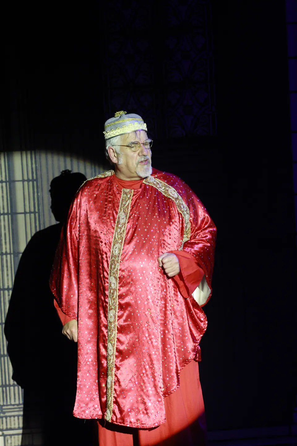 Willenhall Musical Theatre Company's 2019 production of Sister Act at Dormston Mill Theatre, Sedgley. Photograph 101 of 234.