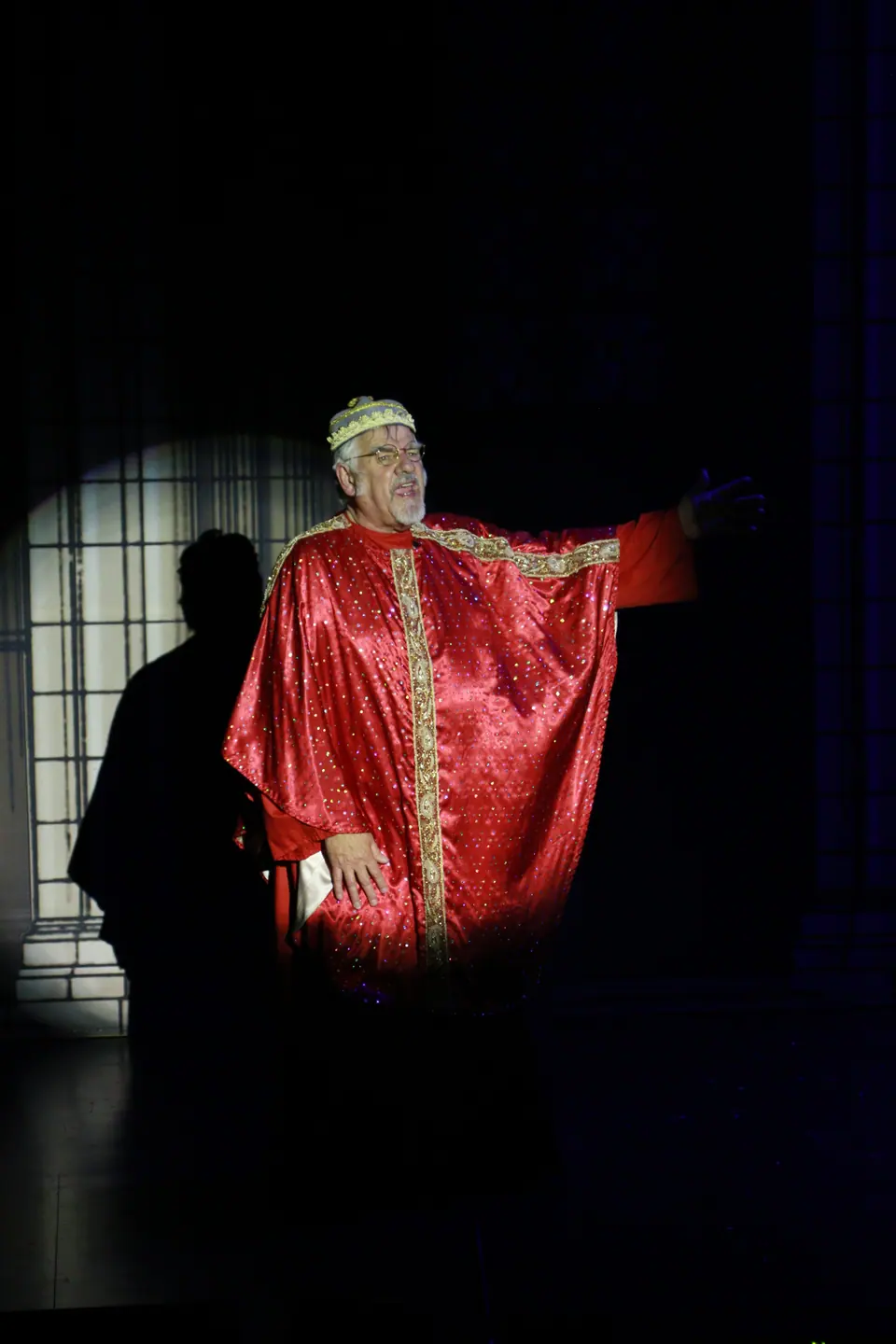 Willenhall Musical Theatre Company's 2019 production of Sister Act at Dormston Mill Theatre, Sedgley. Photograph 103 of 234.
