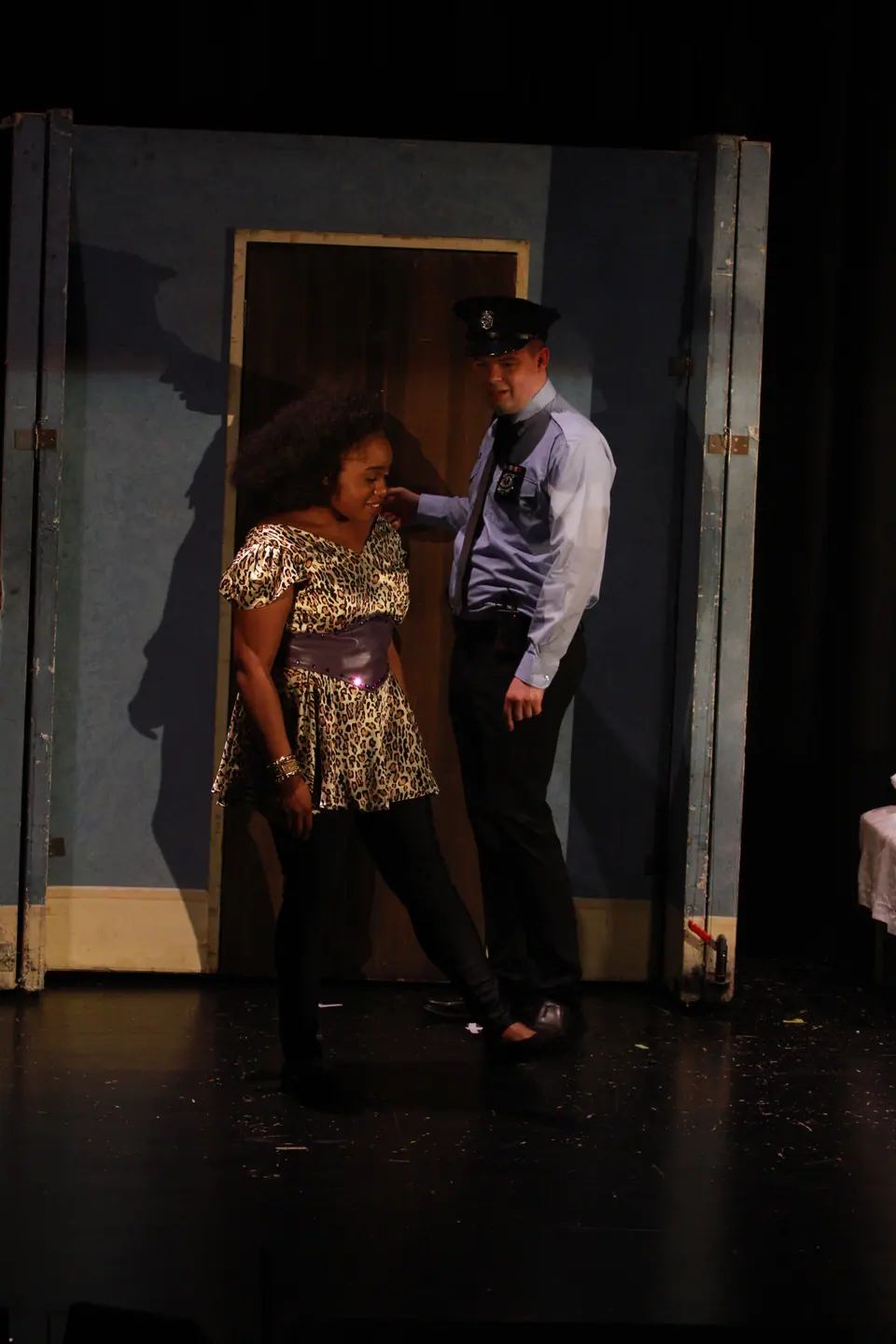 Willenhall Musical Theatre Company's 2019 production of Sister Act at Dormston Mill Theatre, Sedgley. Photograph 172 of 234.