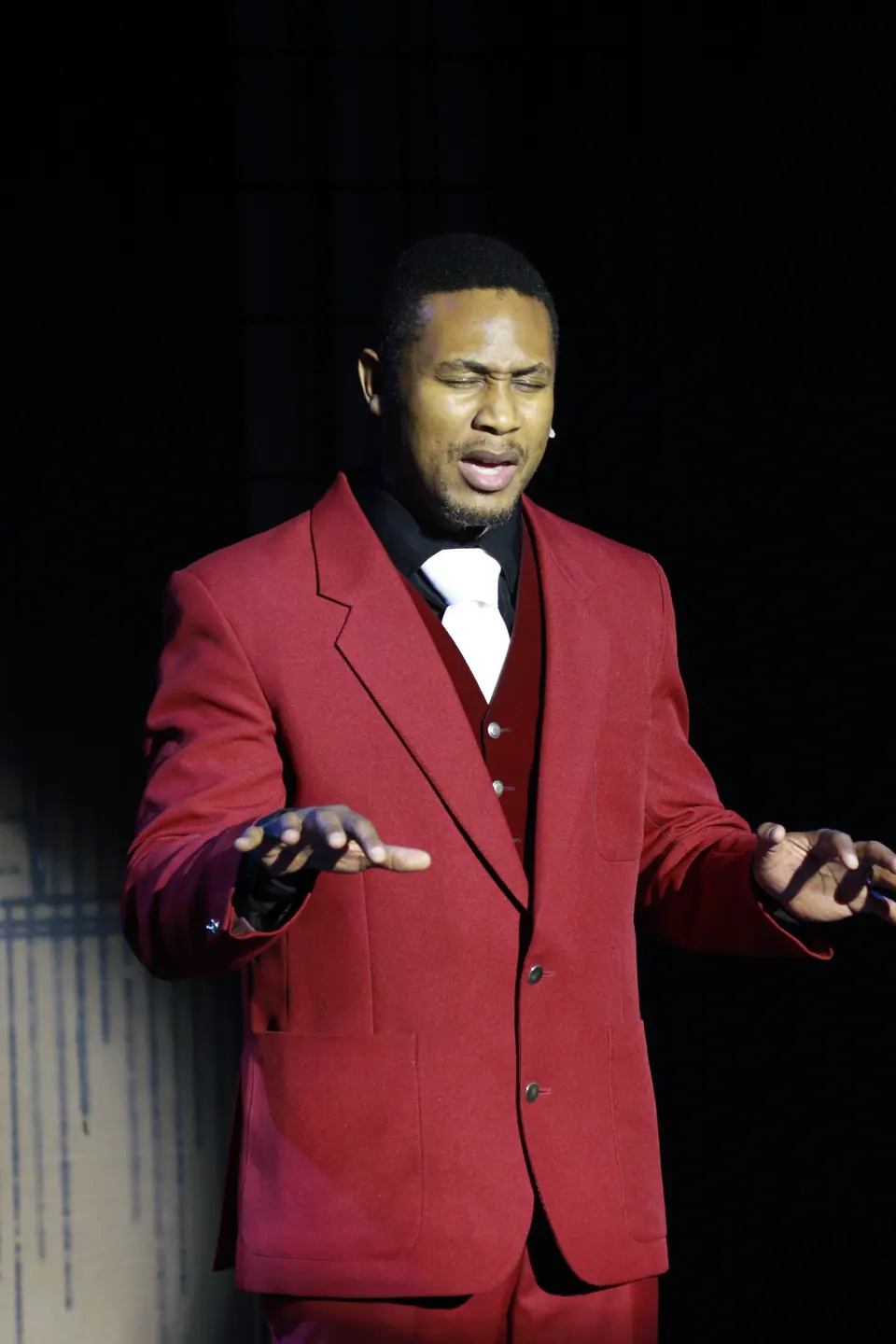 Willenhall Musical Theatre Company's 2019 production of Sister Act at Dormston Mill Theatre, Sedgley. Photograph 197 of 234.