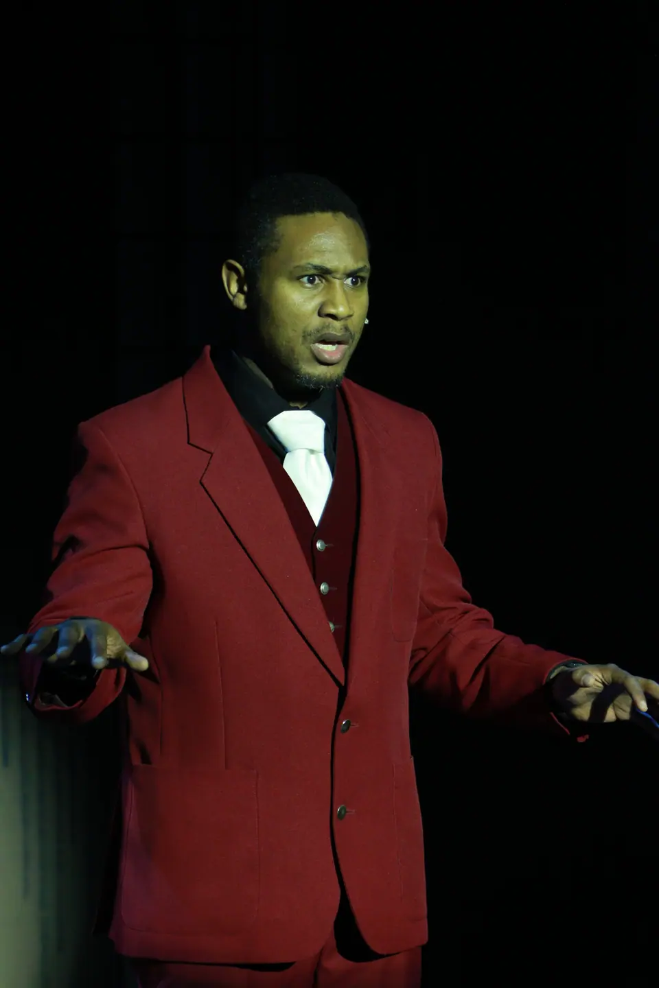 Willenhall Musical Theatre Company's 2019 production of Sister Act at Dormston Mill Theatre, Sedgley. Photograph 198 of 234.