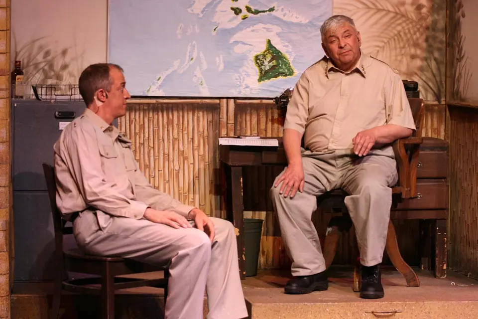 Willenhall Musical Theatre Company's 2009 production of South Pacific. Photograph 9 of 30.