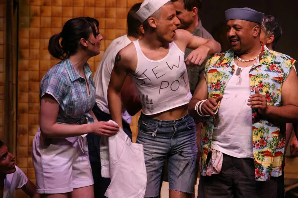 Willenhall Musical Theatre Company's 2009 production of South Pacific. Photograph 10 of 30.