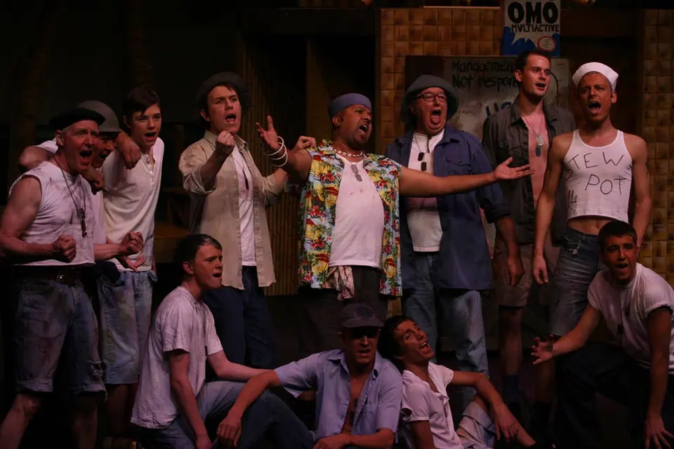 Willenhall Musical Theatre Company's 2009 production of South Pacific. Photograph 90 of 125.