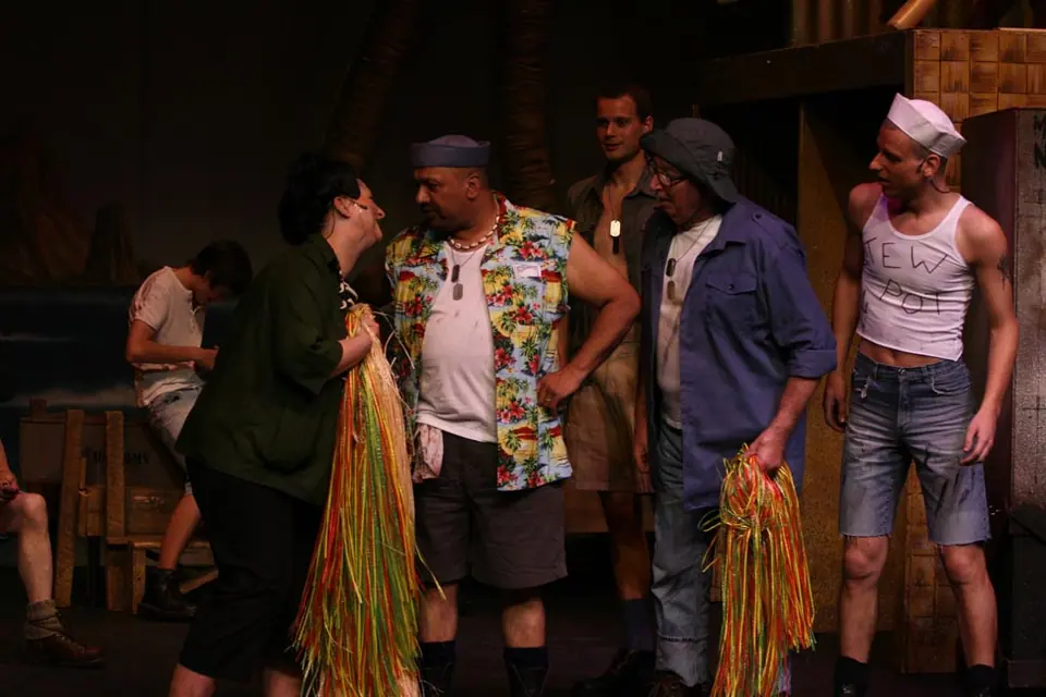 Willenhall Musical Theatre Company's 2009 production of South Pacific. Photograph 103 of 125.
